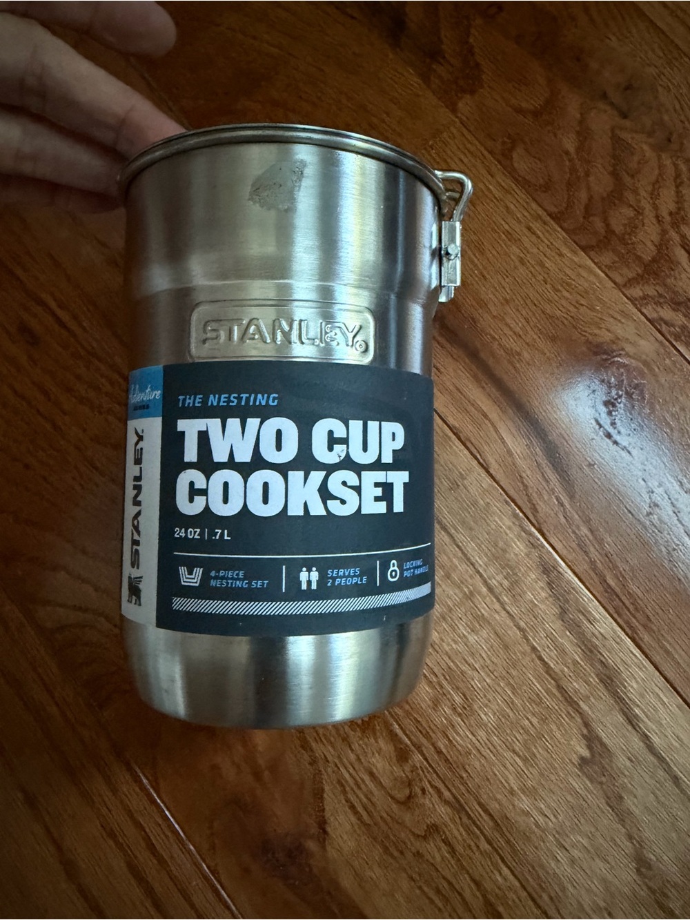 New Stanley Wildfare Go 4-Piece Stainless Steel Two Cup Cook Set | 24 oz - Picture 3 of 11